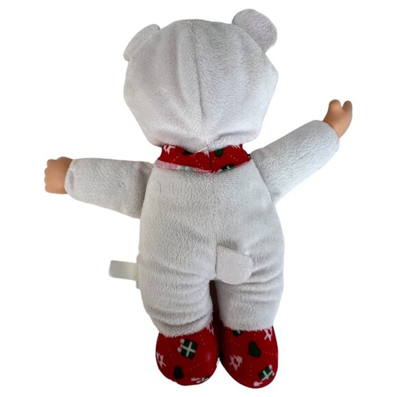 3 Vintage Cabbage Patch Kids Snowflake And 1 Adoptimals Cat Plush Toy Set - Picture 3 of 10